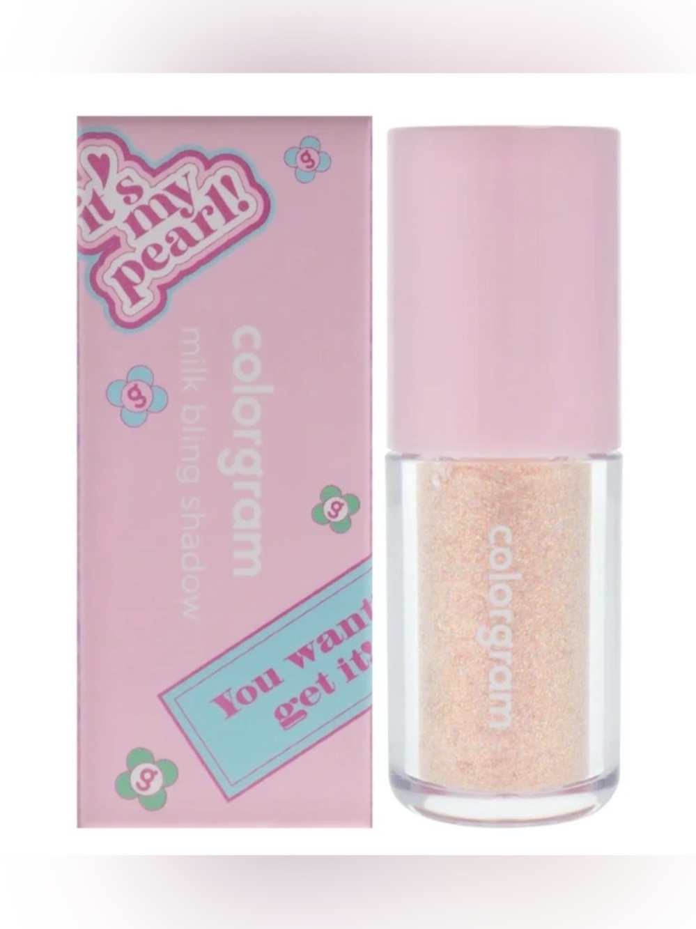 5/$35 NIB colorgram milk bling shadow in the shade 07 fairy like retails $13.00